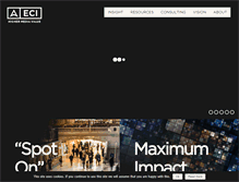 Tablet Screenshot of ecimediamanagement.com